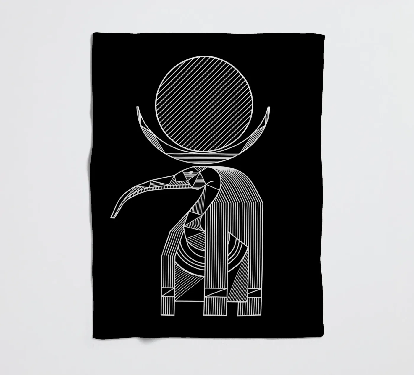 Thoth Fleecedecke von Mariel Toigo