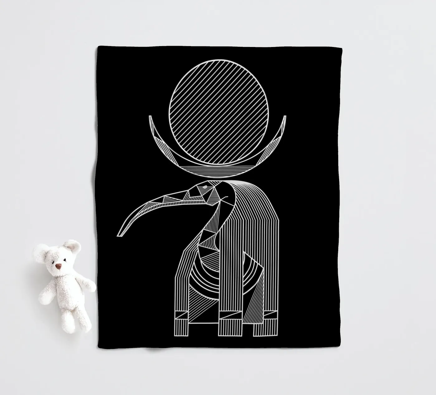 Thoth Fleecedecke von Mariel Toigo