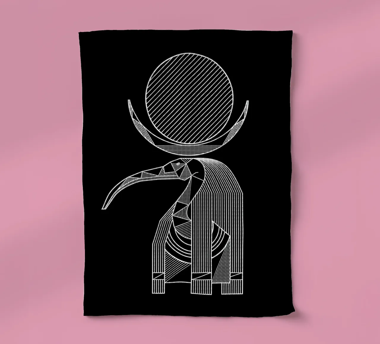 Thoth Geschirrtuch von Mariel Toigo