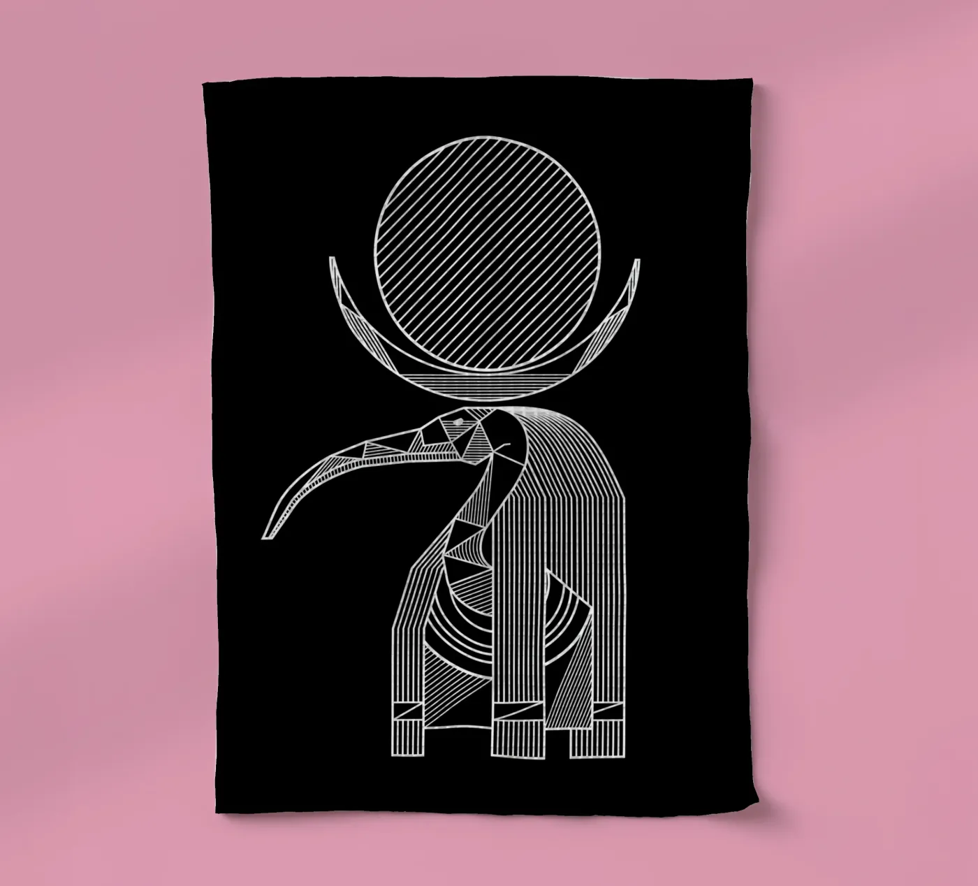 Thoth Geschirrtuch von Mariel Toigo