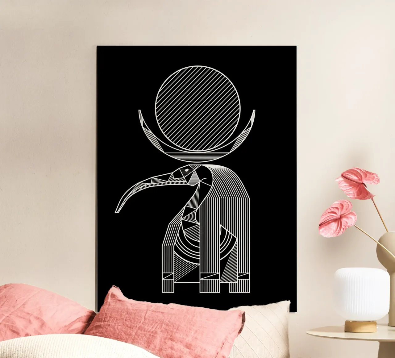 Thoth poster con telaio in plastica da Mariel Toigo