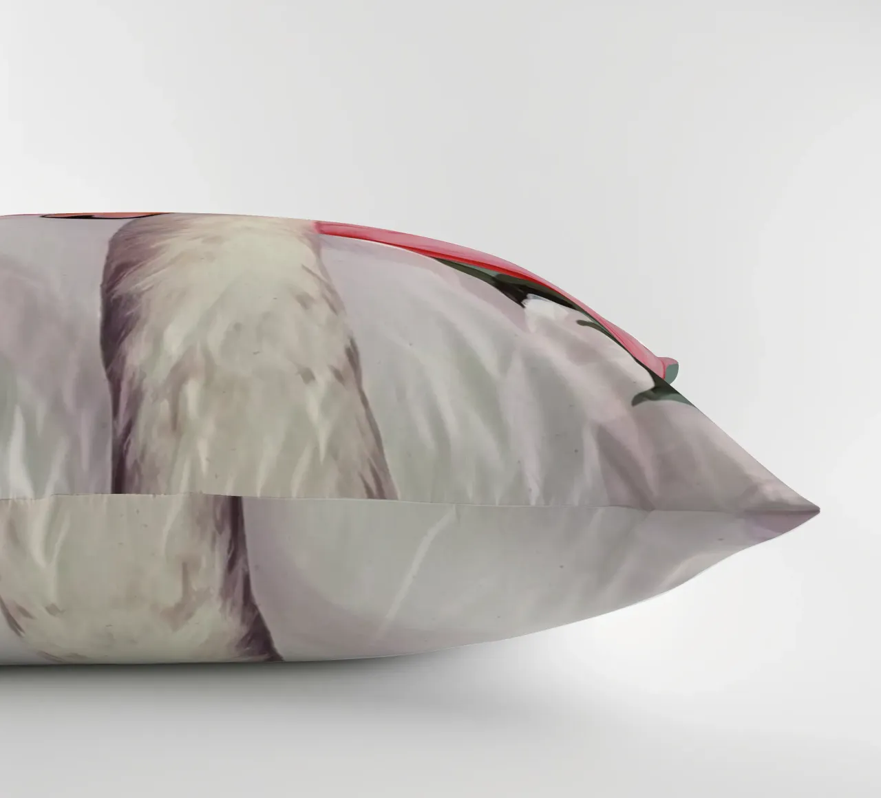 Swan And Flower cuscino da treechild