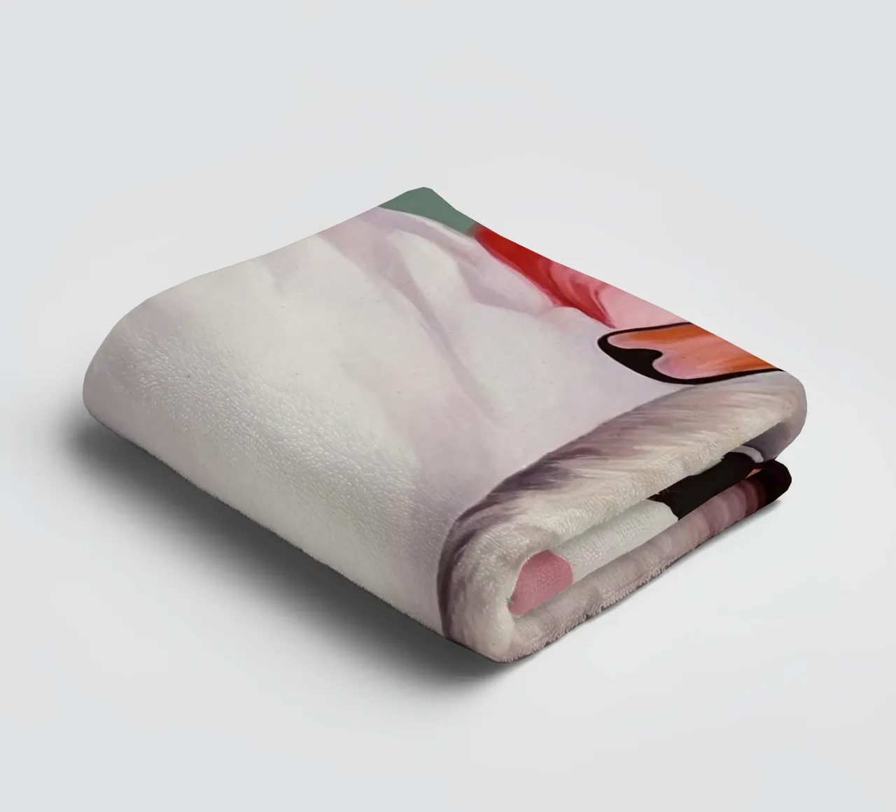 Swan And Flower asciugamano da bagno da treechild