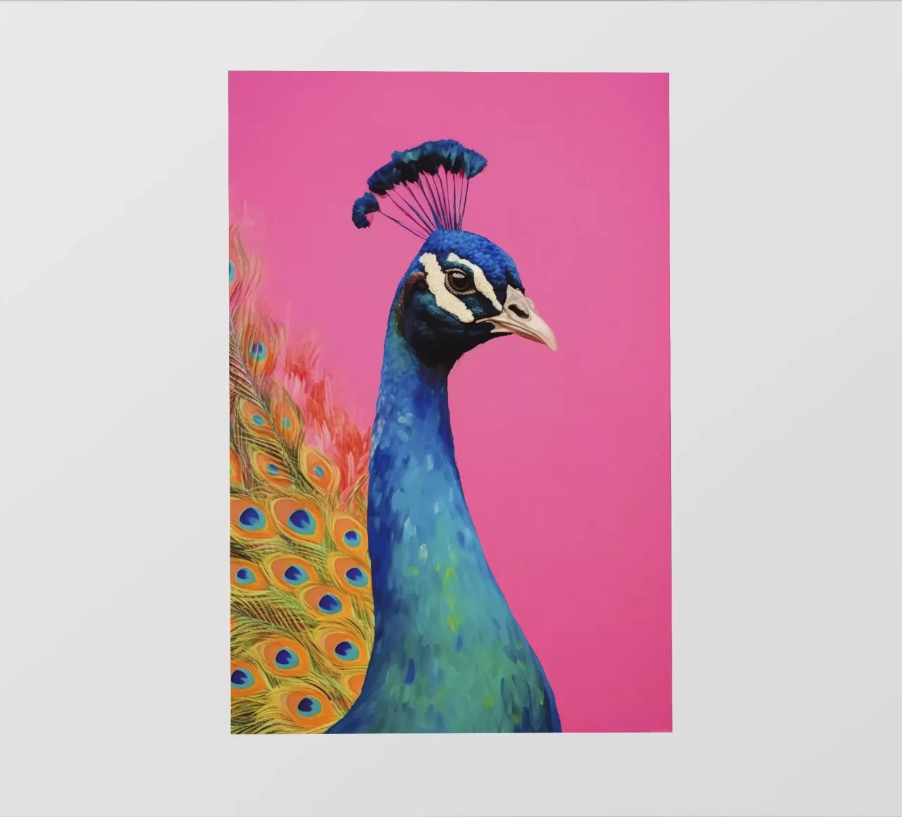 Beautiful Peacock pvc cover by treechild