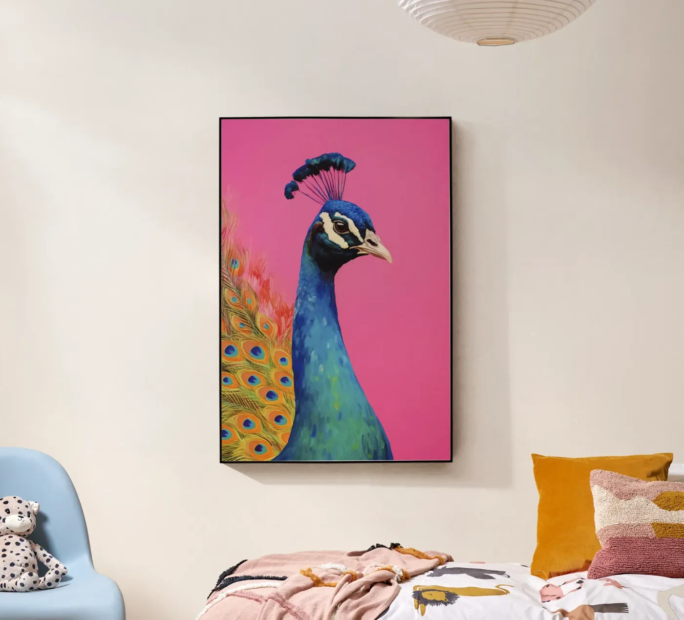 Beautiful Peacock plexiglass da treechild