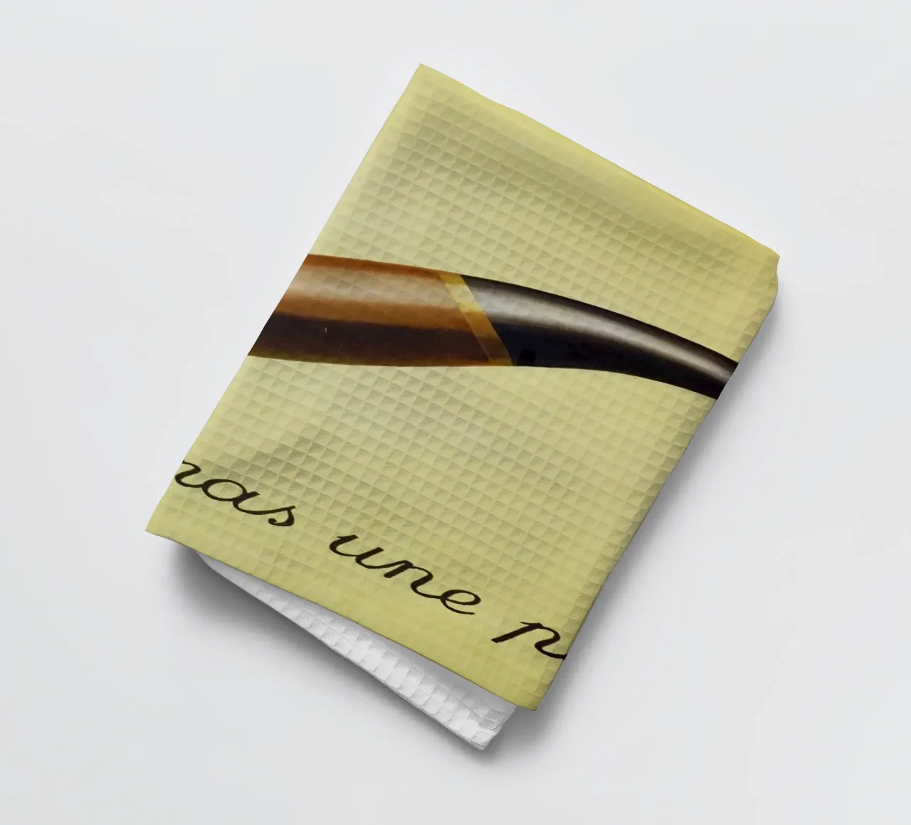 Ceci n'est pas une pipe) di René Magritte canovaccio da cucina da Chérie Prints