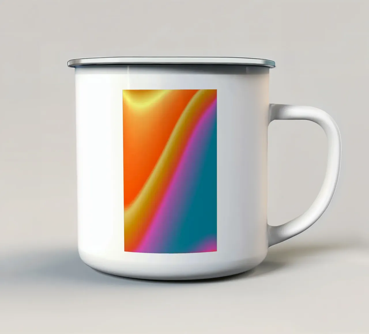 SUNSET tazza in smalto da ÂME LIBRE STUDIO