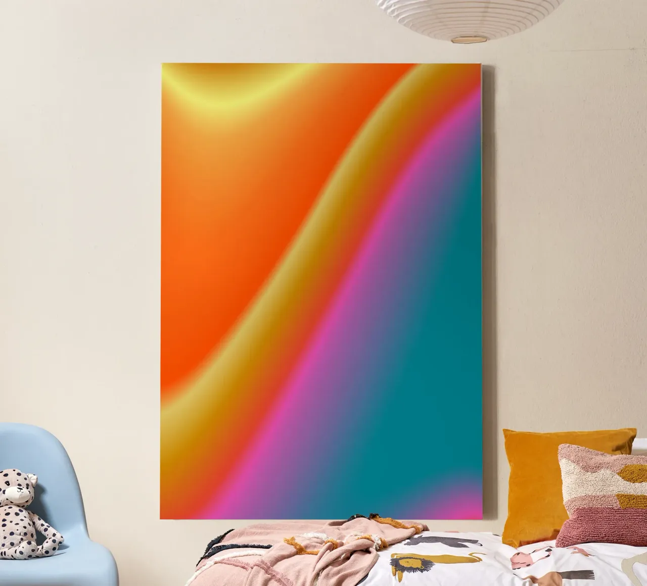 SUNSET canvas by ÂME LIBRE STUDIO
