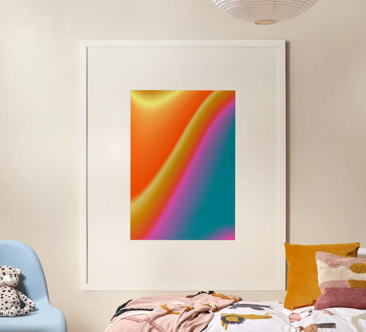 SUNSET poster van ÂME LIBRE STUDIO