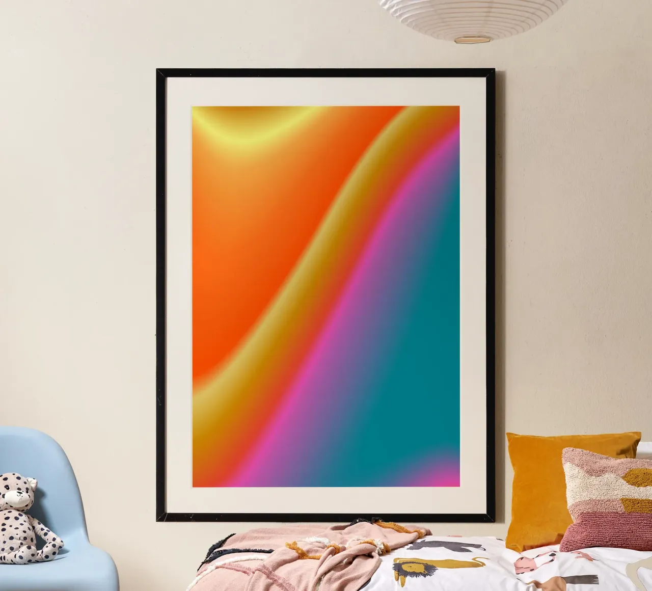 SUNSET poster van ÂME LIBRE STUDIO