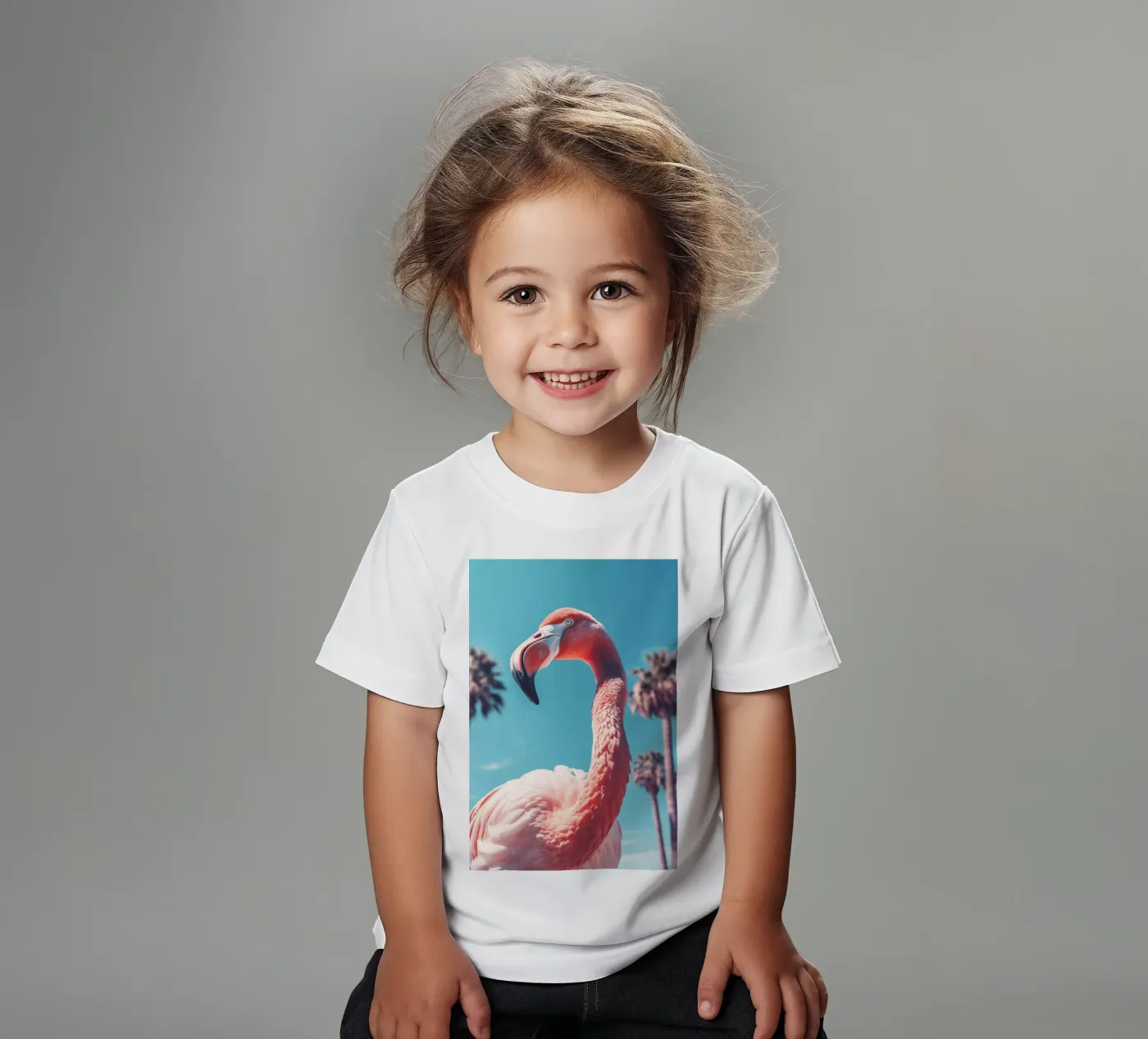 Flamingo t-shirt bambini da treechild