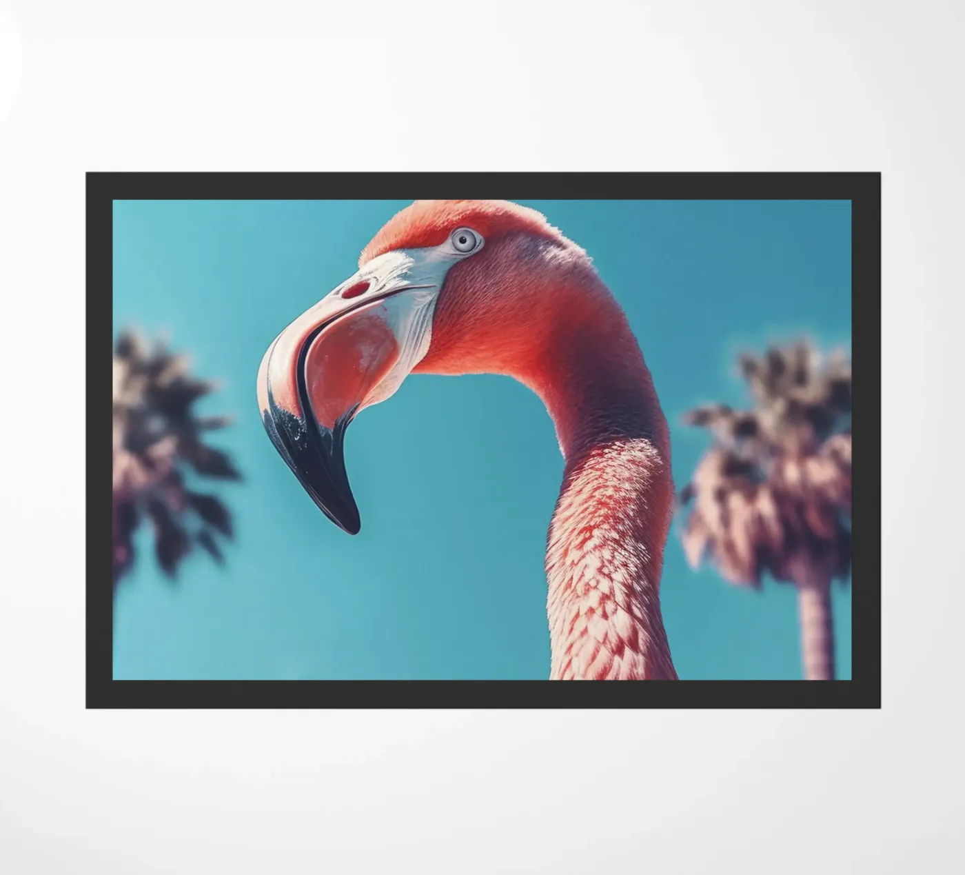 Flamingo Fußmatte von treechild