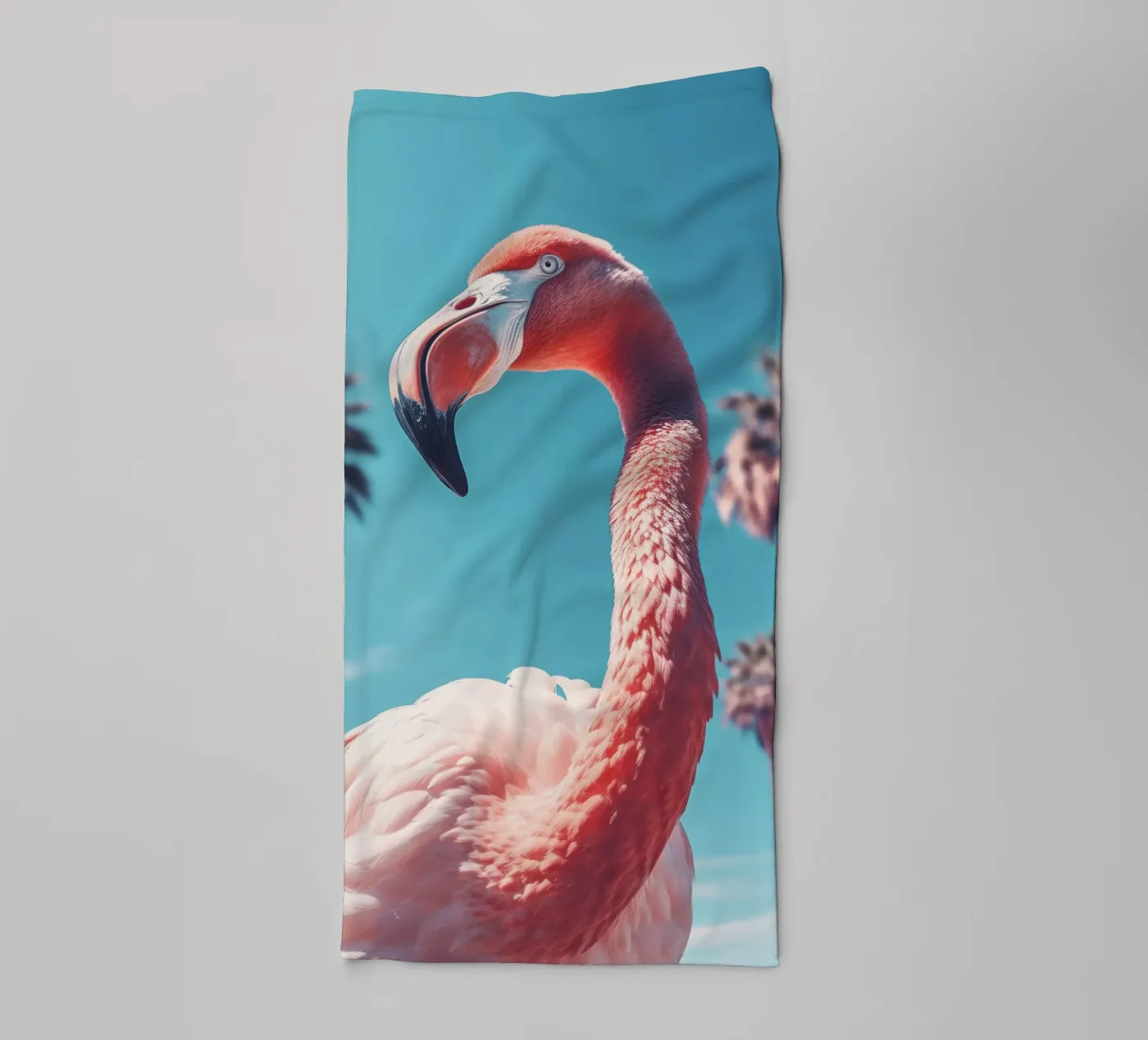 Flamingo badhanddoek van treechild