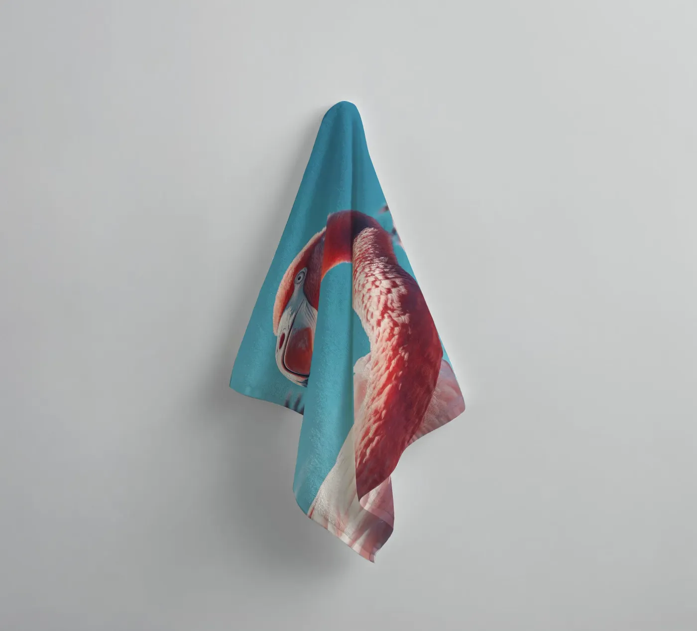 Flamingo badhanddoek van treechild