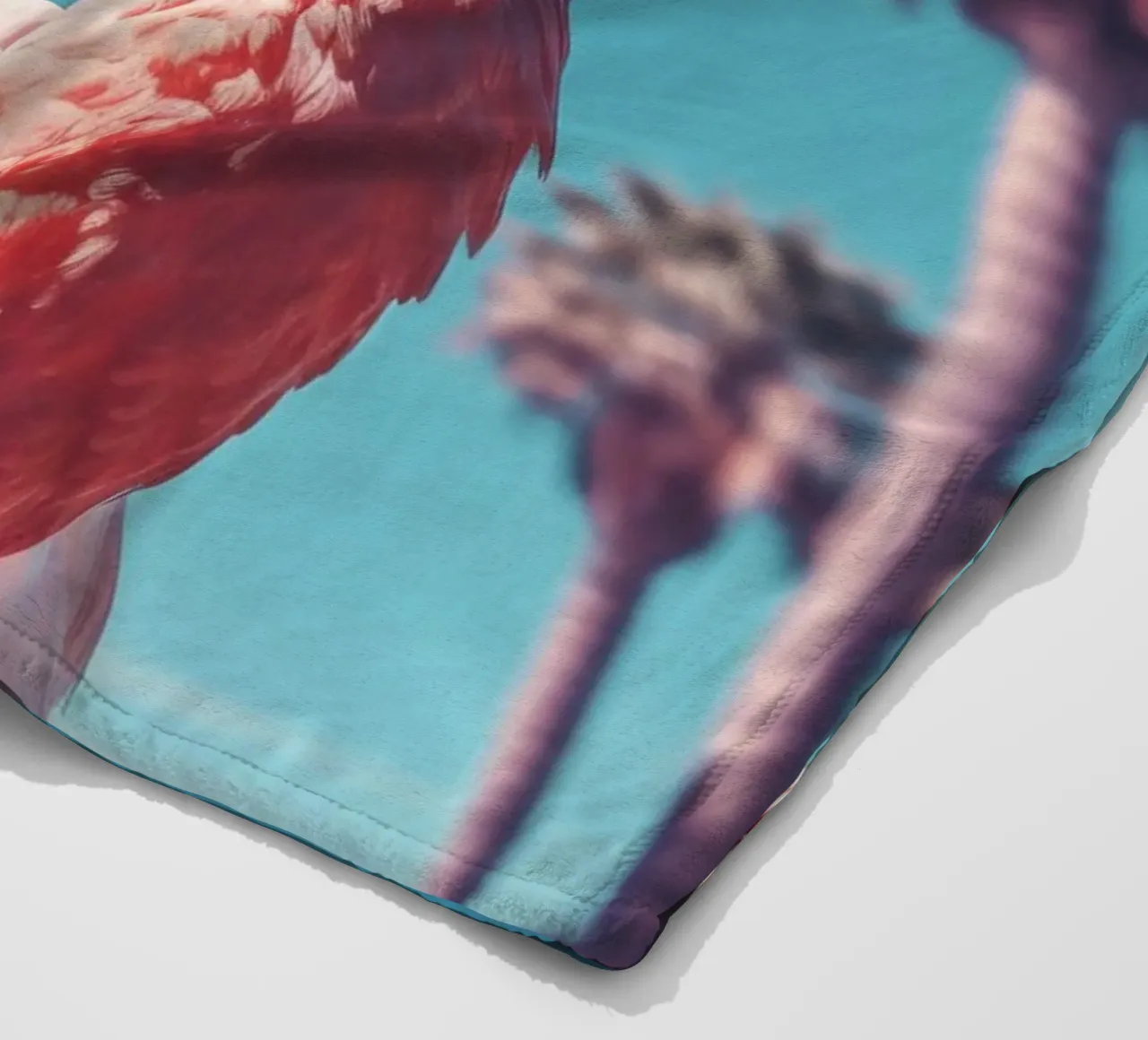 Flamingo Fleecedecke von treechild