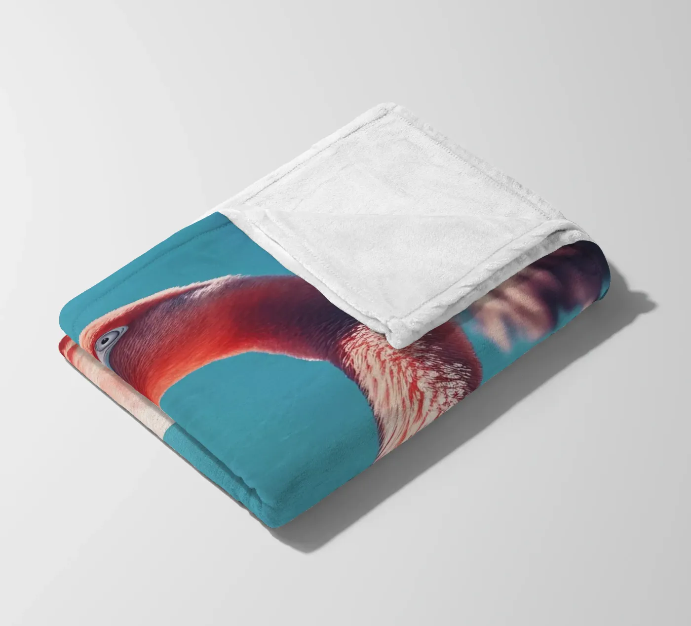Flamingo Fleecedecke von treechild