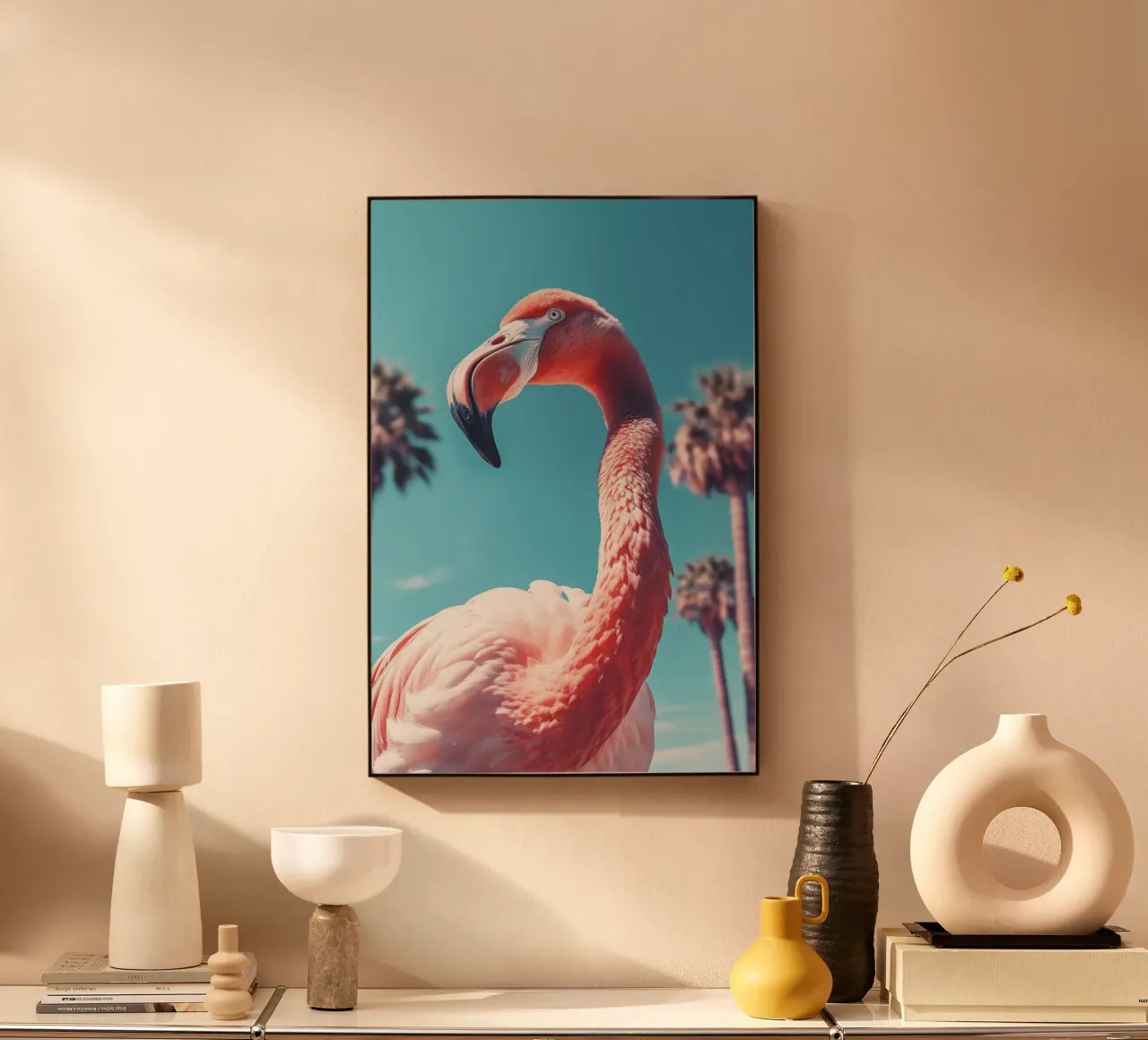 Flamingo alluminio dibond da treechild