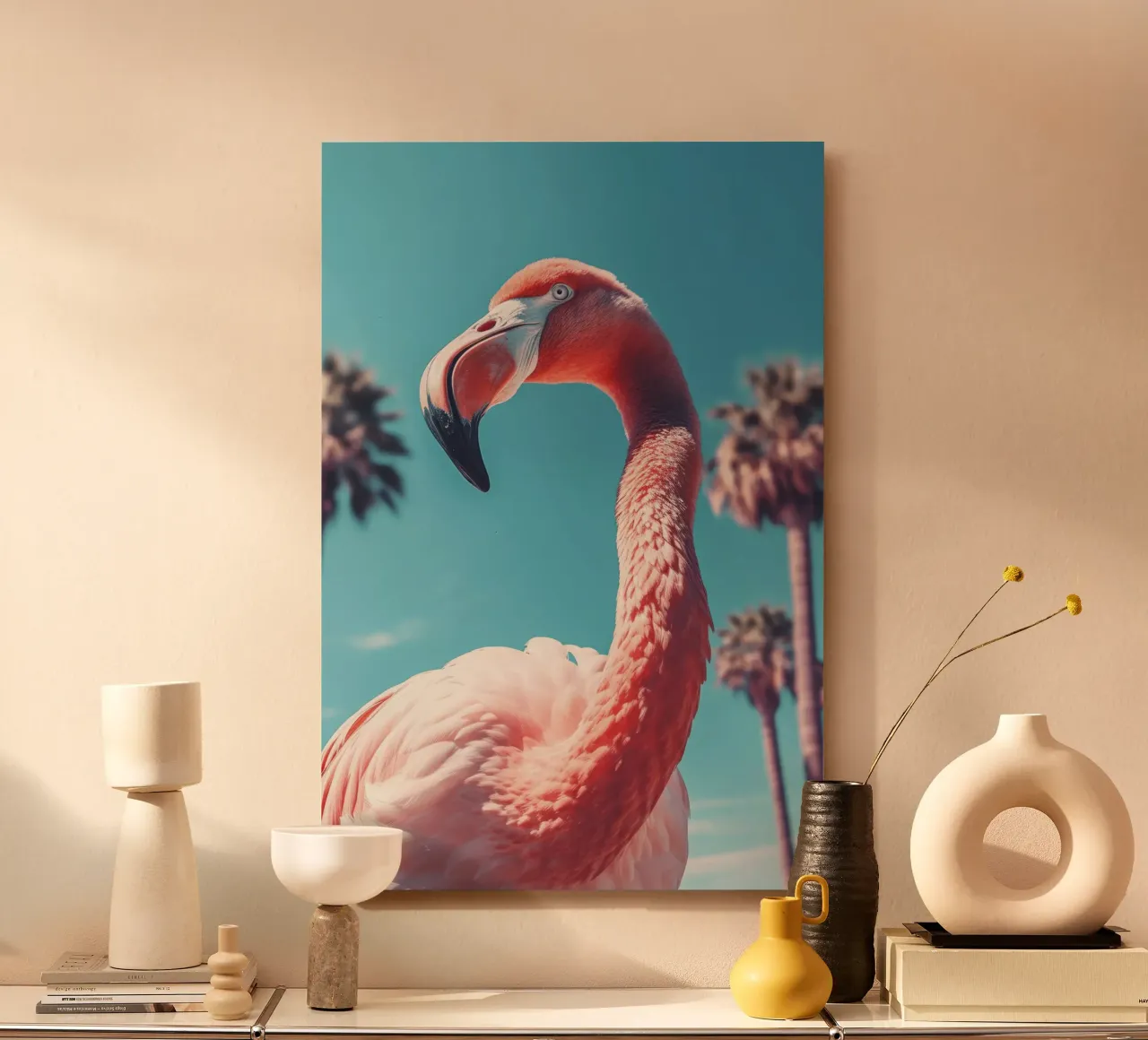 Flamingo alluminio dibond da treechild