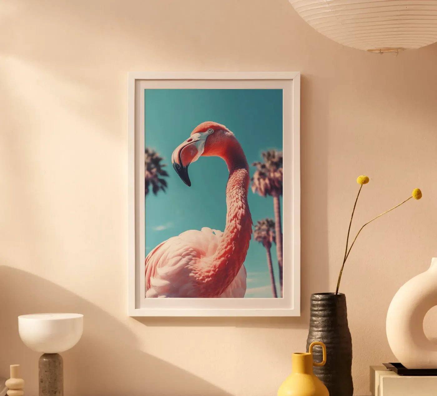 Flamingo poster de treechild