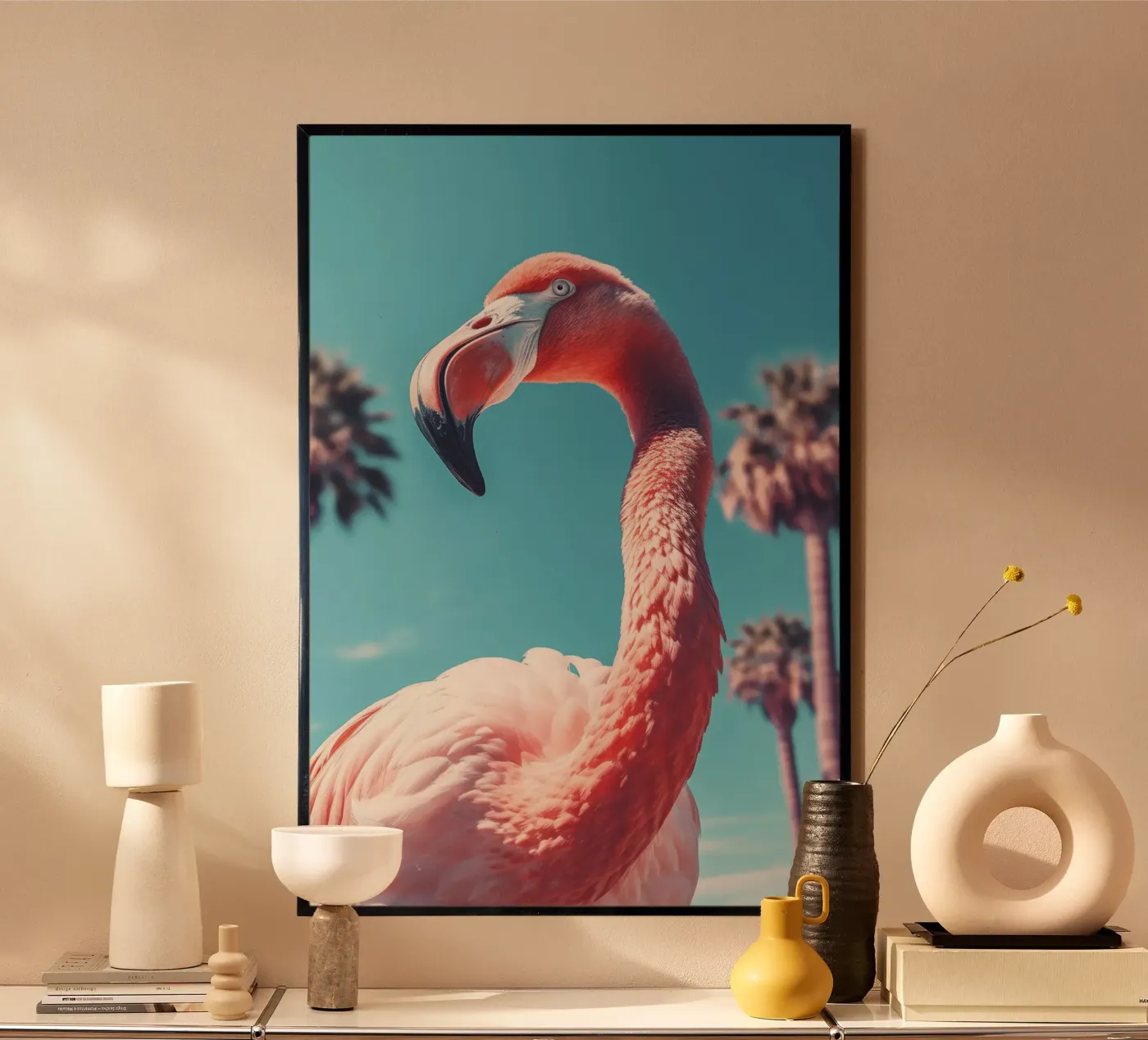Flamingo poster de treechild