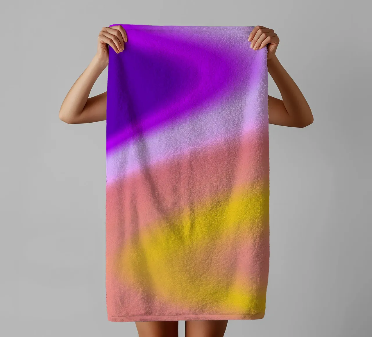 THE IMPOSSIBLE MADE POSSIBLE towel by ÂME LIBRE STUDIO