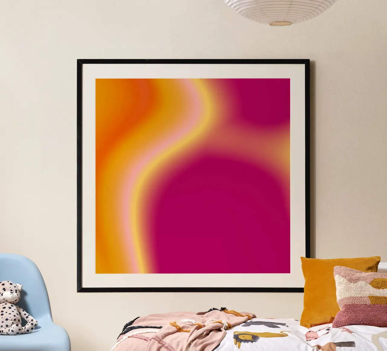 MASSIVE SUCCESS WILL BE KNOCKING AT YOUR FRONT DOOR, BAE🦩 poster con telaio in alluminio da ÂME LIBRE STUDIO