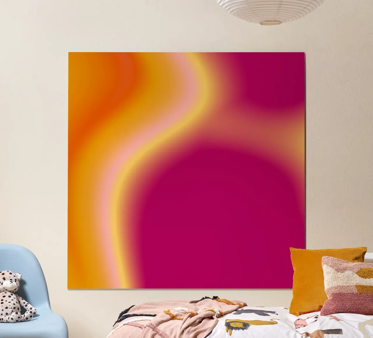 MASSIVE SUCCESS WILL BE KNOCKING AT YOUR FRONT DOOR, BAE🦩 poster con telaio in alluminio da ÂME LIBRE STUDIO