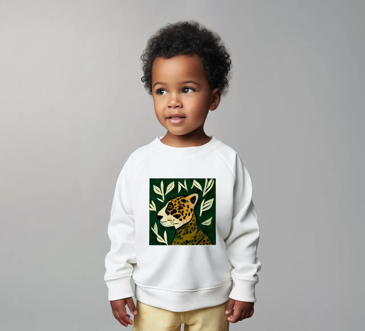 Tiger In Profile felpa neonato da treechild
