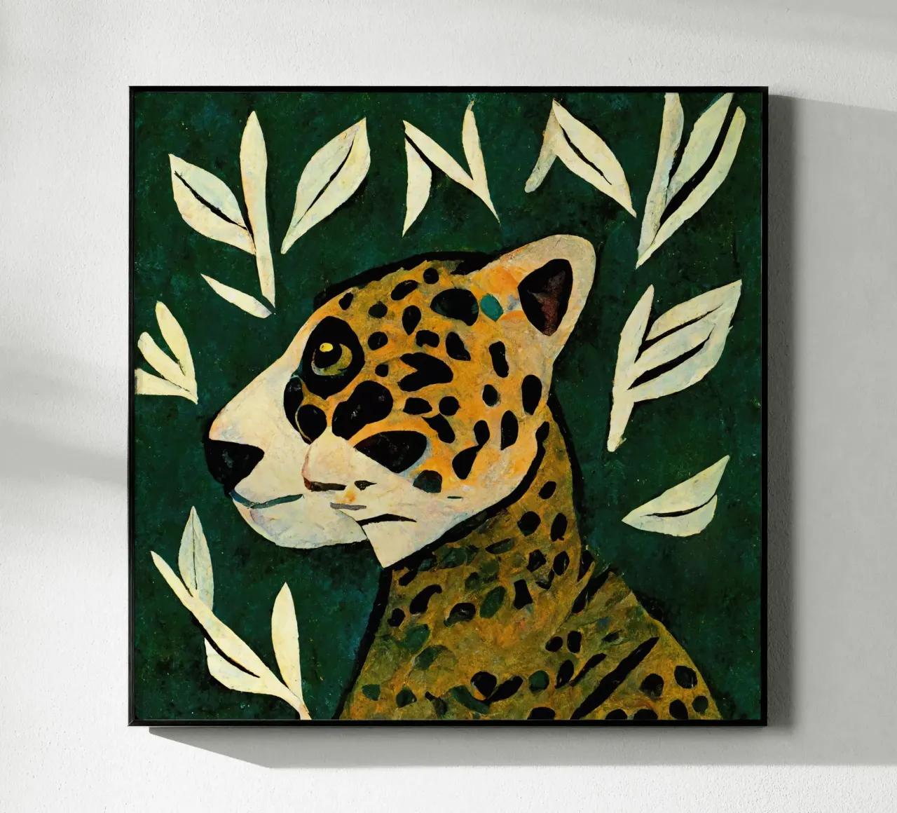 Tiger In Profile plexiglass da treechild