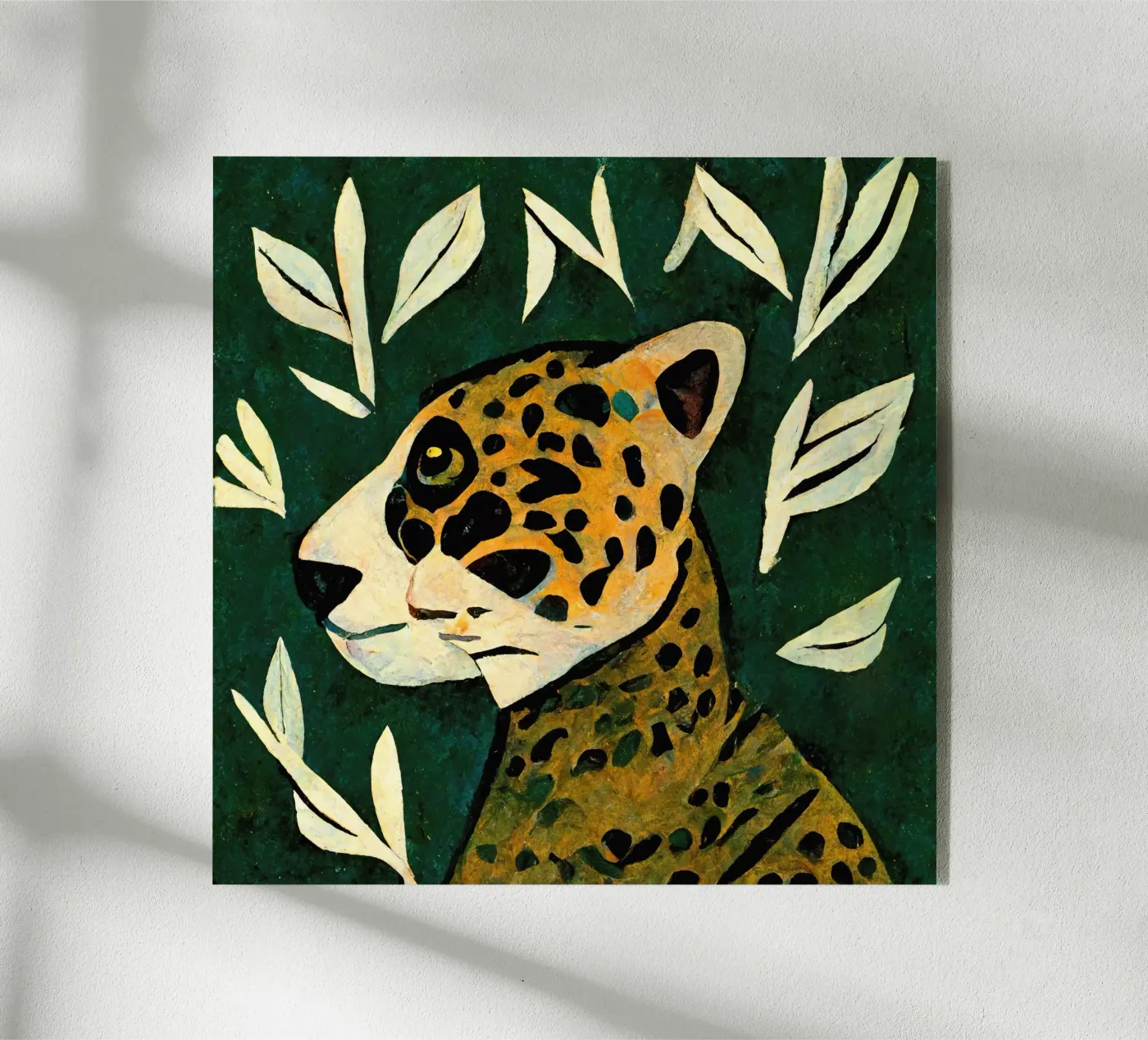 Tiger In Profile plexiglass da treechild
