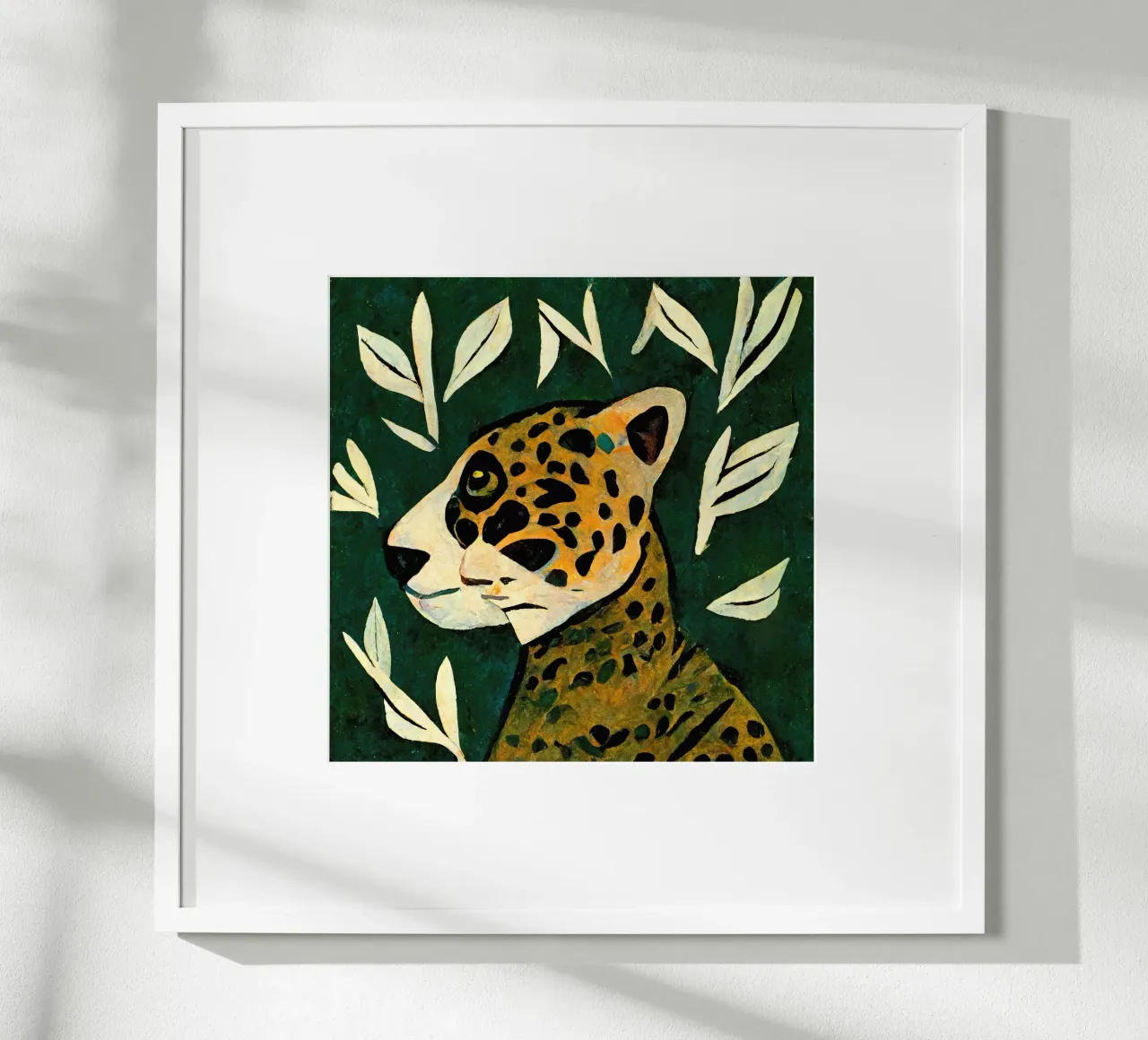 Tiger In Profile carta hahnemühle da treechild
