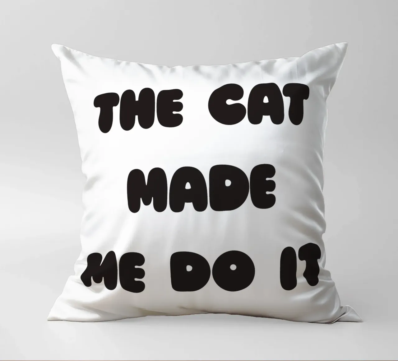 The cat made me do it cuscino da Verplanungsagentur