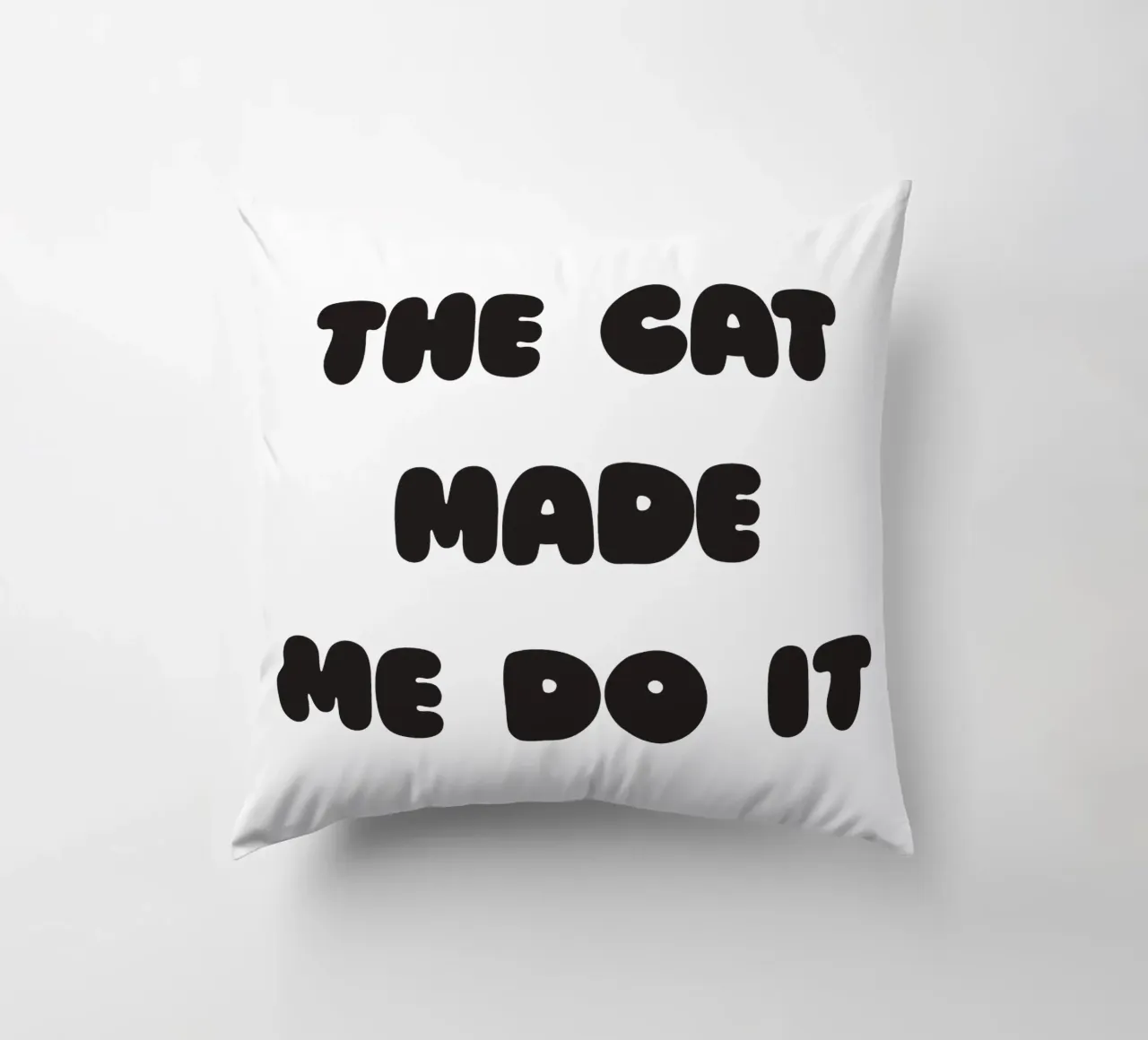 The cat made me do it cuscino da Verplanungsagentur