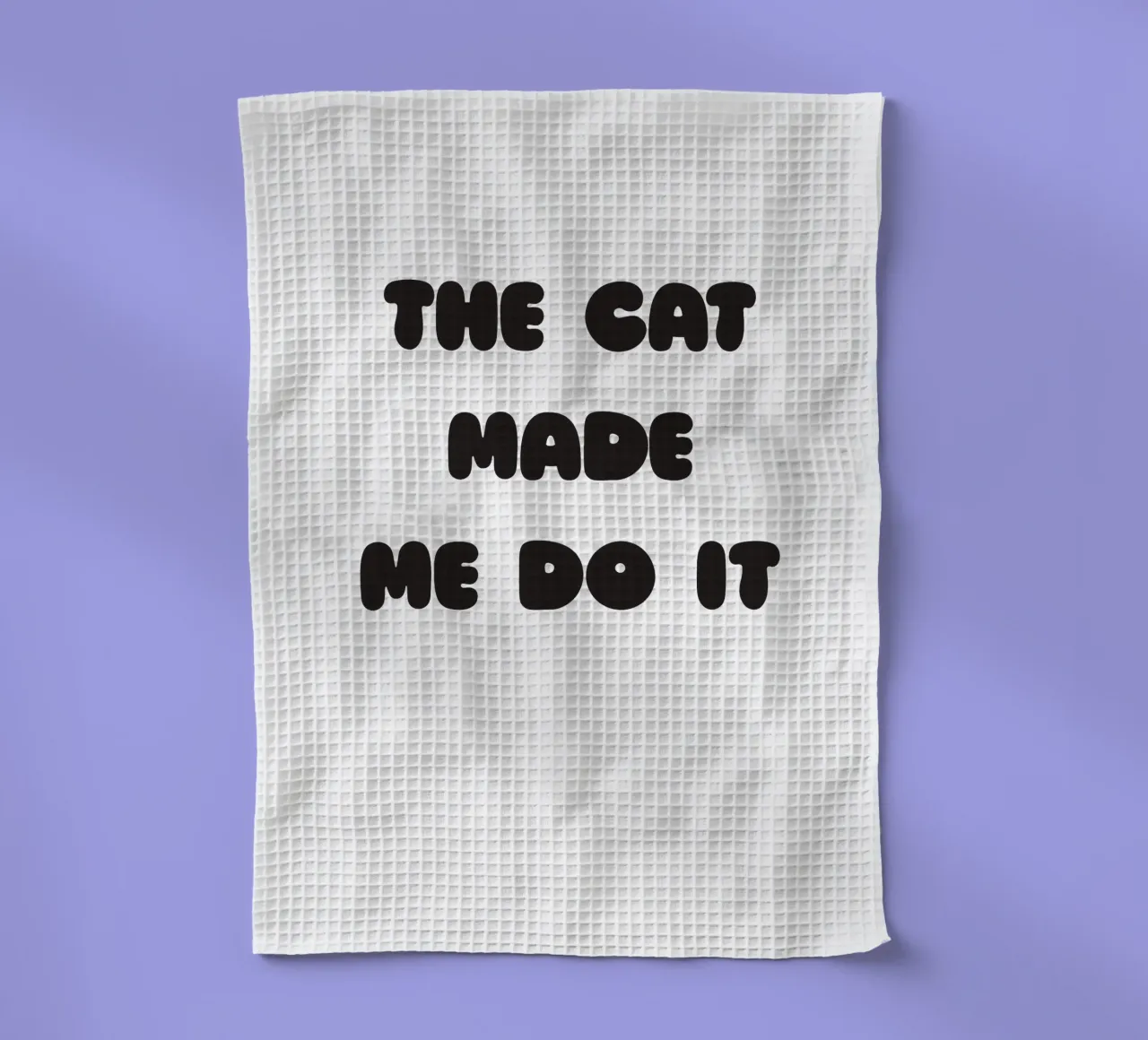 The cat made me do it torchon de Verplanungsagentur