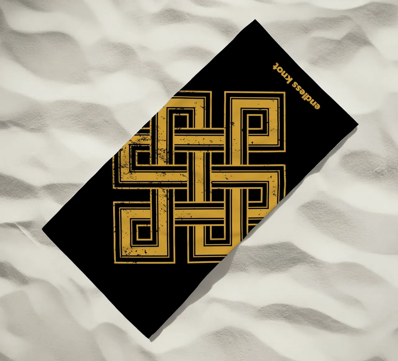 Nodo infinito telo mare da Mariel Toigo