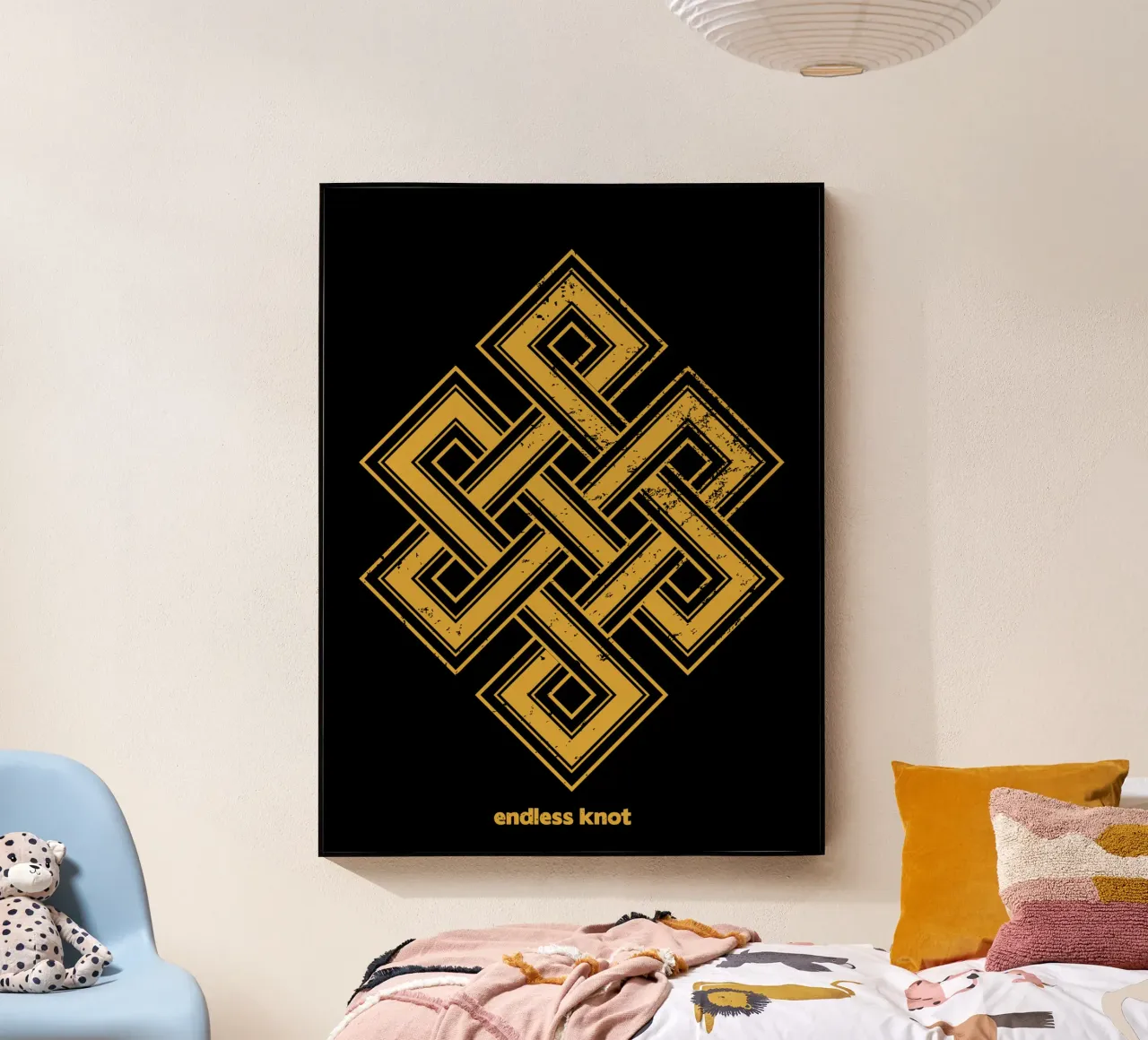 Endless knot plexiglass da Mariel Toigo