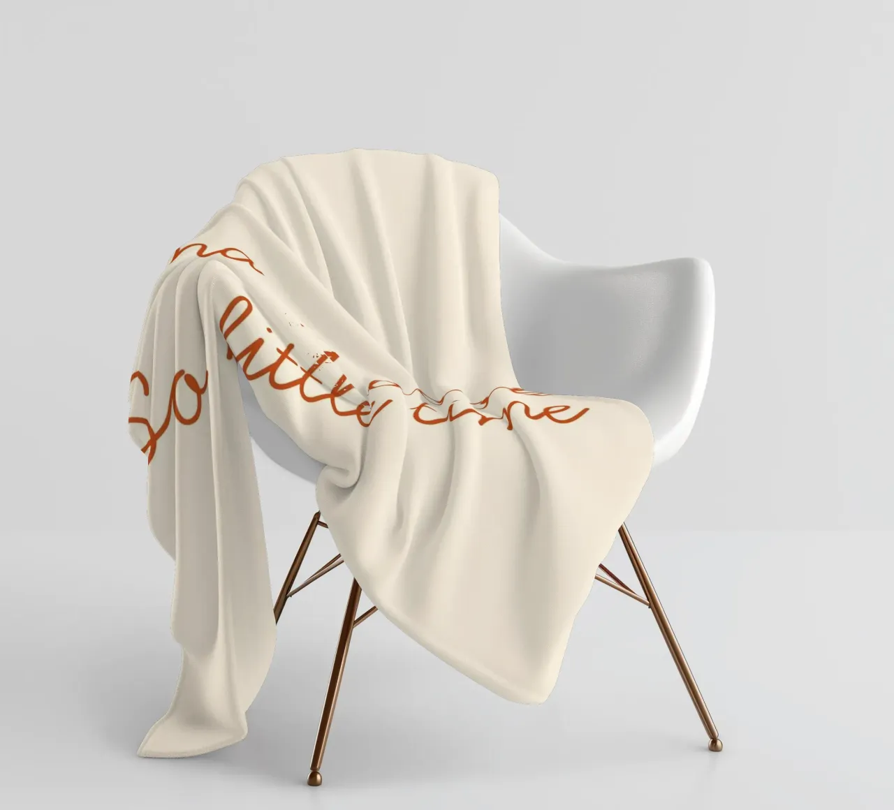 "So Many Books, So Little Time" Script Art Print fleece blanket by vintagepod