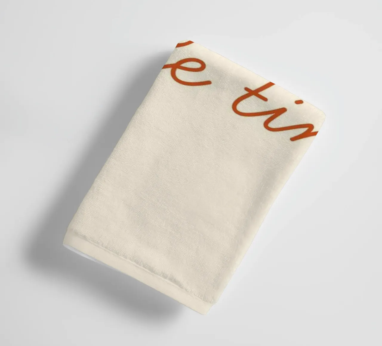 "So Many Books, So Little Time" Script Art Print towel by vintagepod