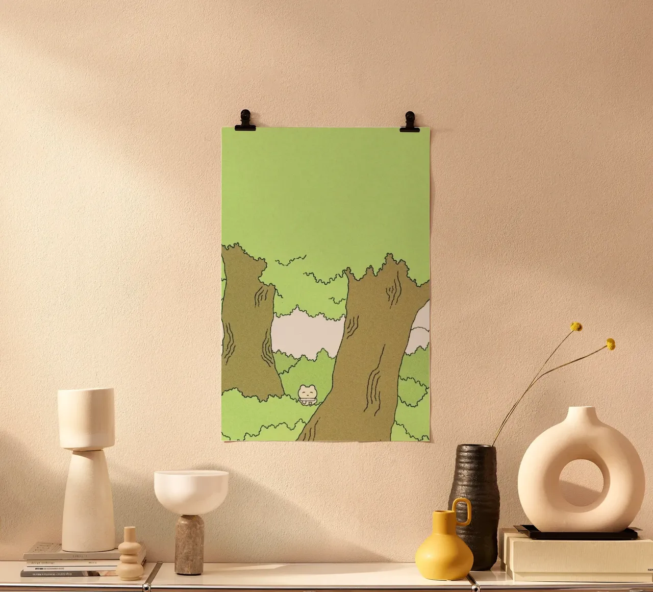 landscape outdoor canopy poster da Good days