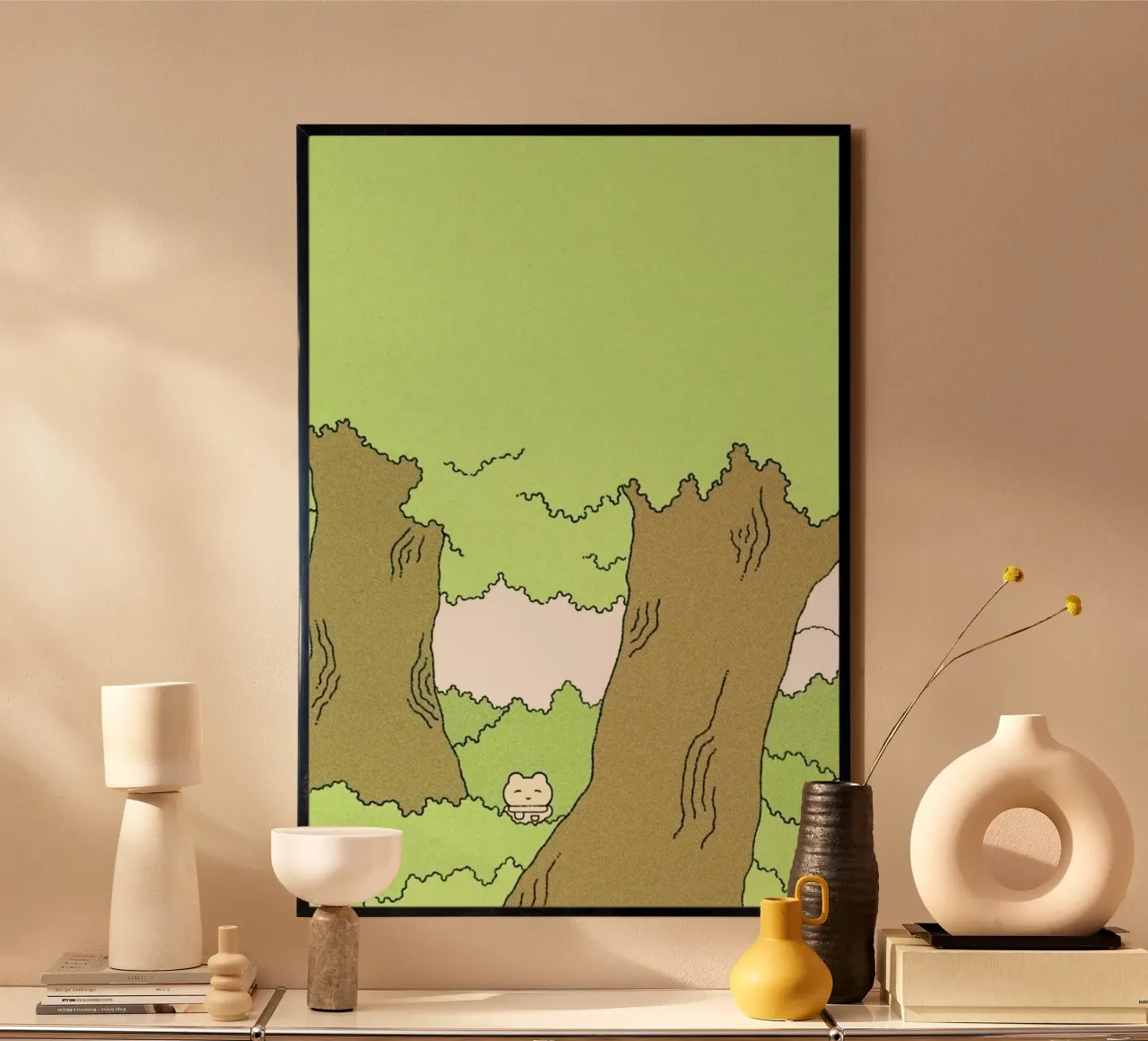 landscape outdoor canopy poster da Good days