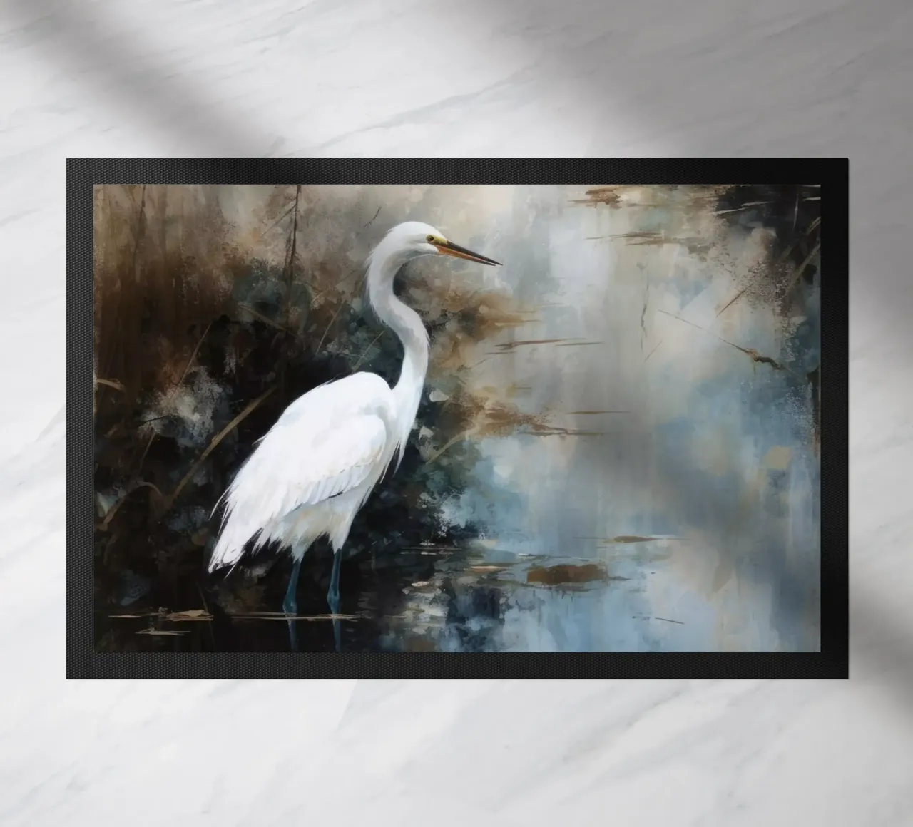 Egret In Lake zerbino da treechild