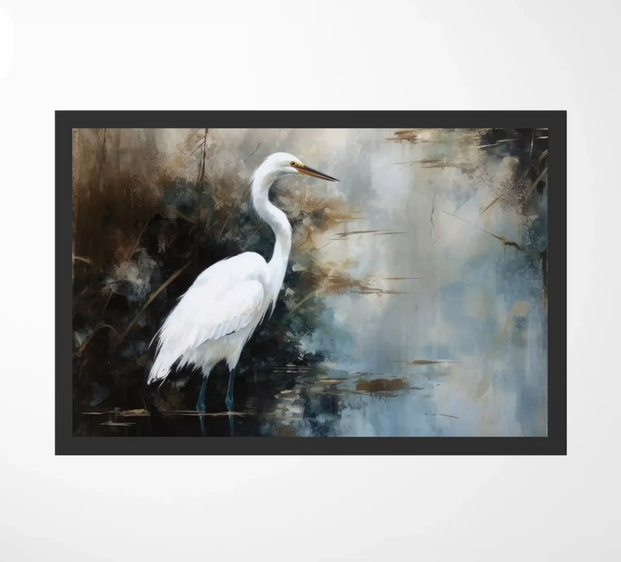 Egret In Lake zerbino da treechild
