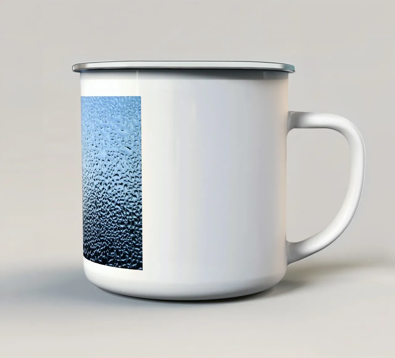 Liquido tazza in smalto da rafael campezato