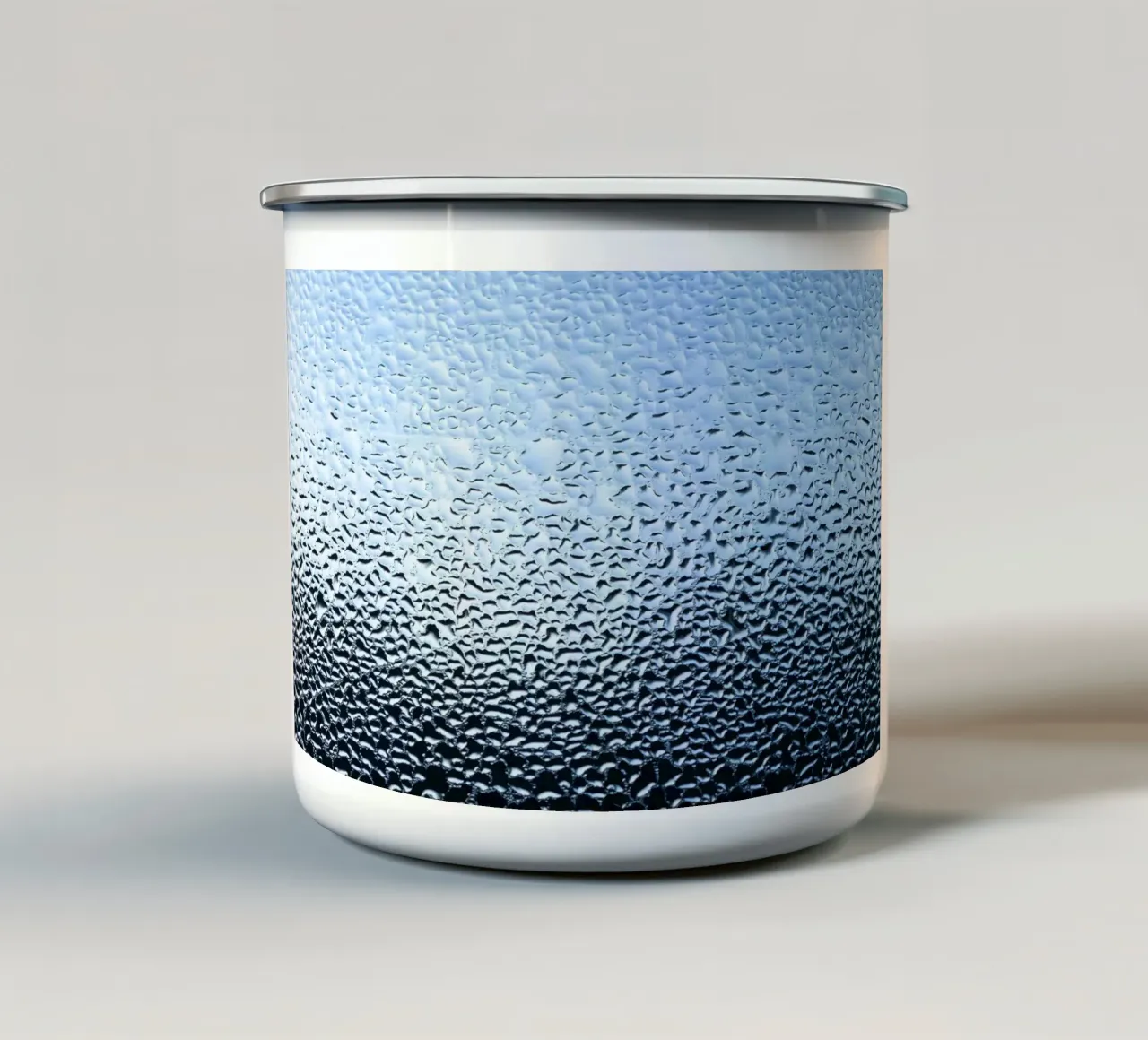 Liquido tazza in smalto da rafael campezato