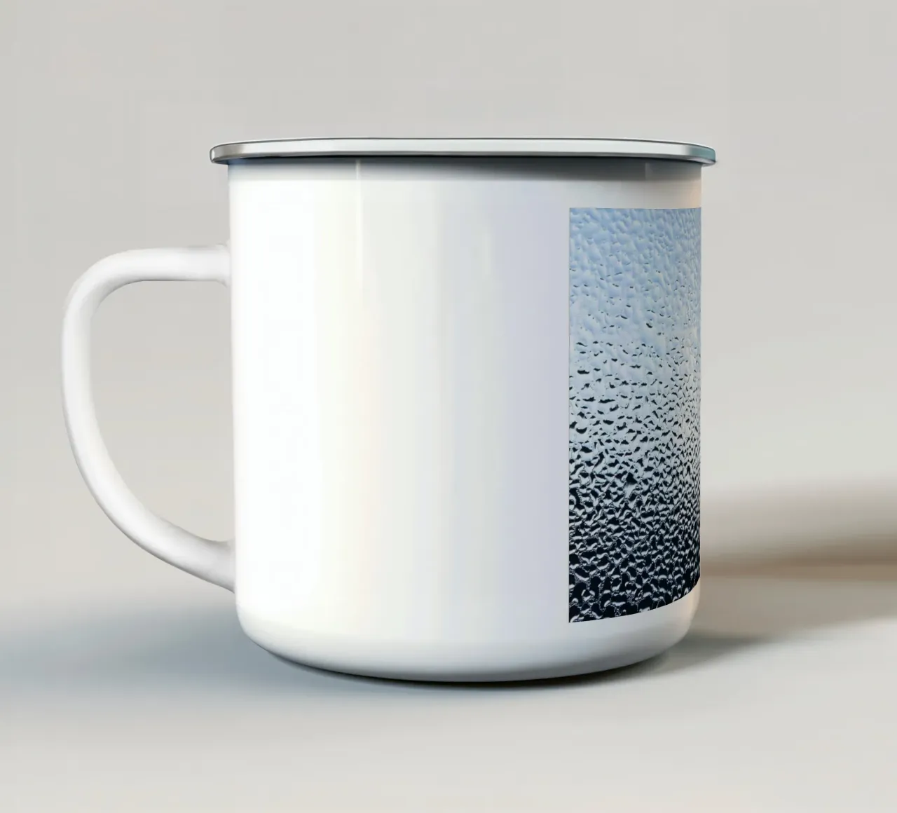 Liquido tazza in smalto da rafael campezato