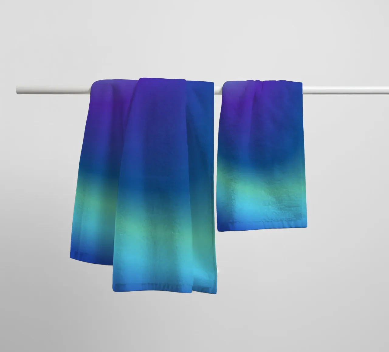 EXPANSION  & OVERFLOW (AQUARIUS) asciugamano da bagno da ÂME LIBRE STUDIO