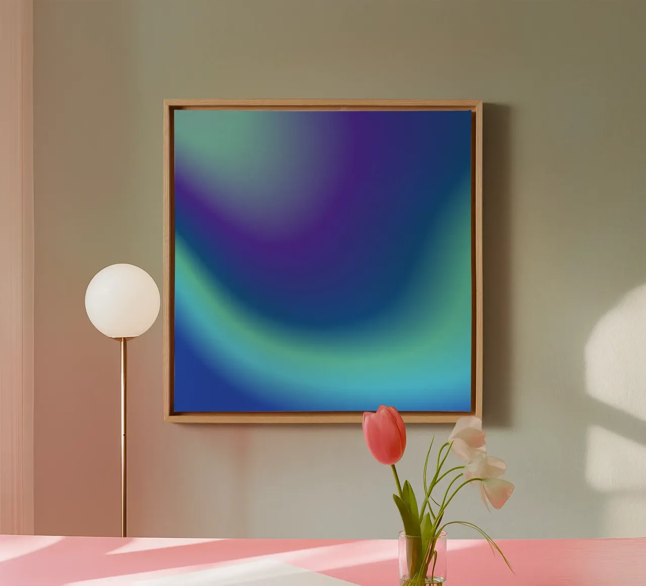 EXPANSION  & OVERFLOW (AQUARIUS) canvas by ÂME LIBRE STUDIO
