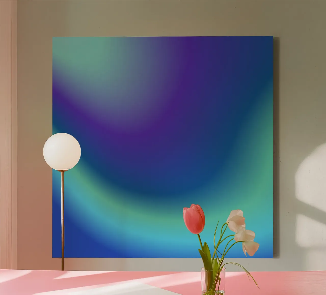 EXPANSION  & OVERFLOW (AQUARIUS) canvas by ÂME LIBRE STUDIO