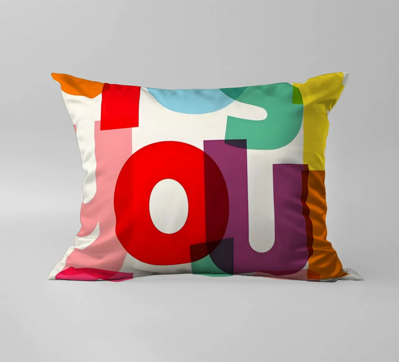 Trust yourself cuscino da Type & Tape