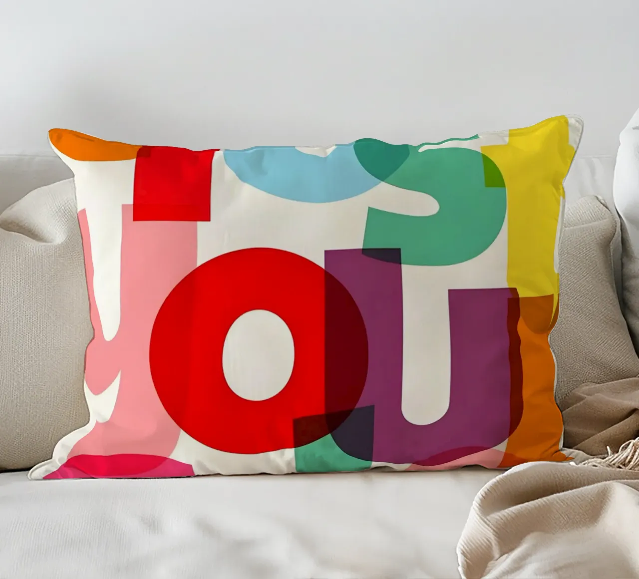 Trust yourself cuscino da Type & Tape